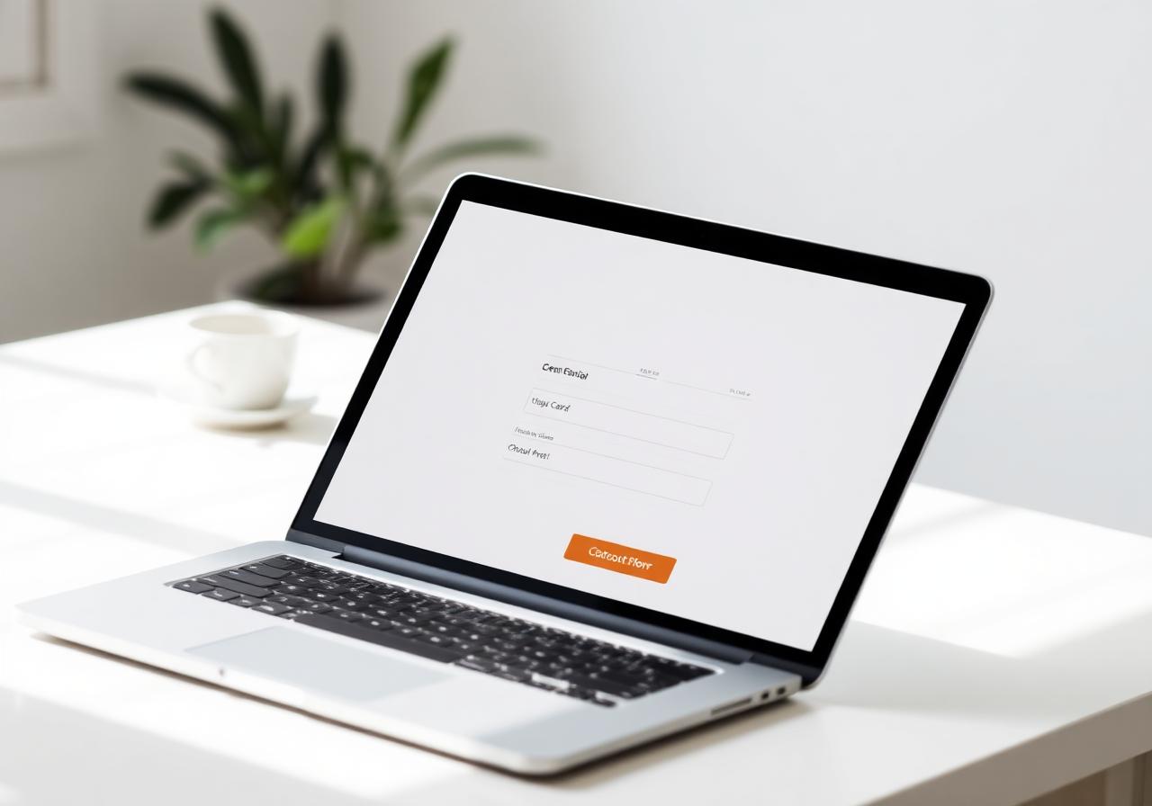 Paiement en ligne sur ordinateur